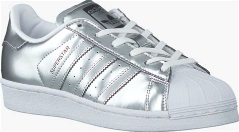 Zilveren adidas Superstar sneakers kopen 